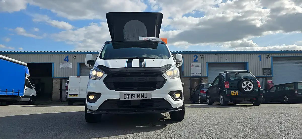 Used 2019 Ford Transit Custom Campervan White - Interior and Exterior details 8
