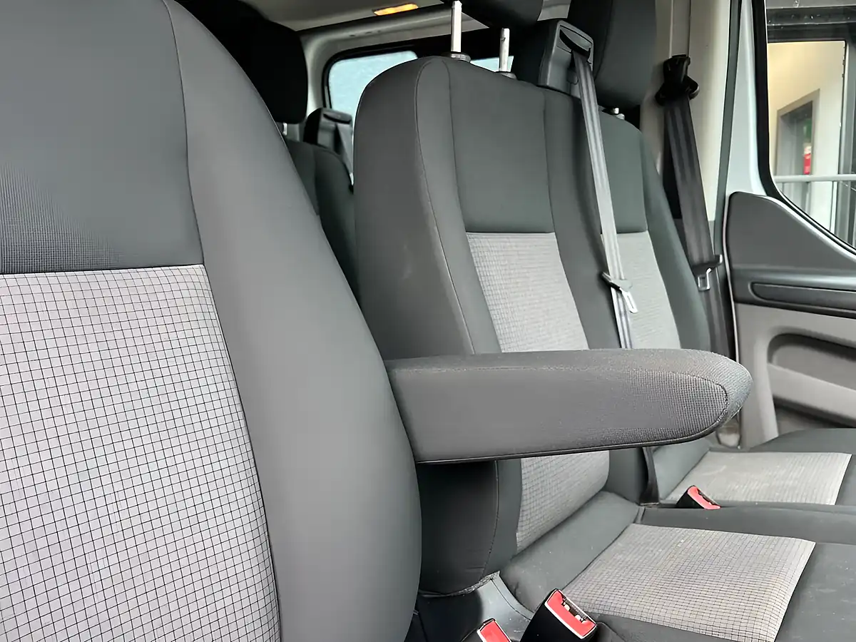 Used 2019 Ford Transit Custom Crew Van Double Cab White - Interior and Exterior details 19