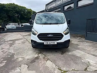 Used 2019 Ford Transit Custom Crew Van Double Cab White - Interior and Exterior details 2