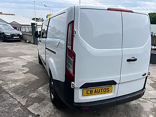 Used 2019 Ford Transit Custom Crew Van Double Cab White - Interior and Exterior details 6