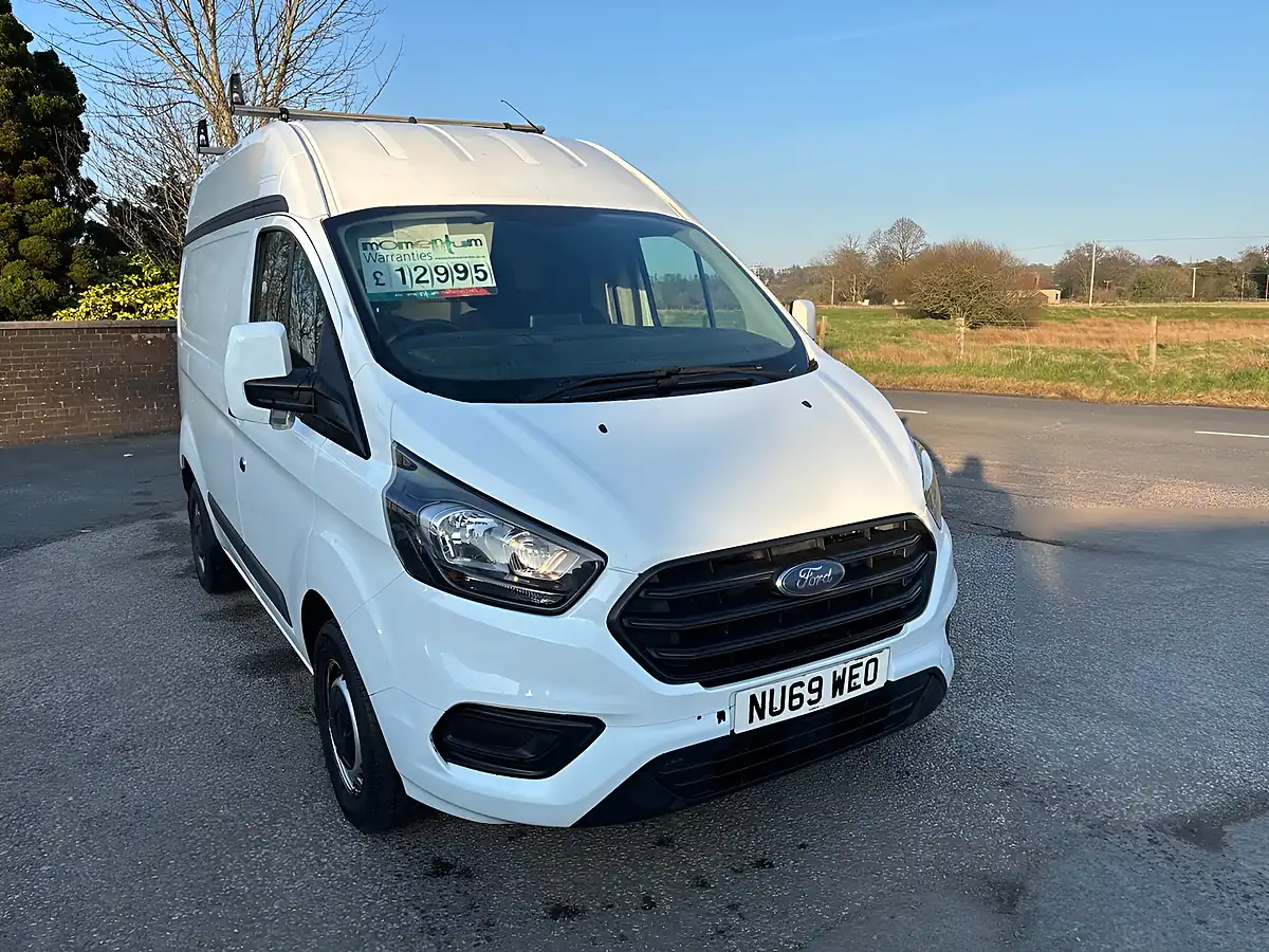Used 2019 Ford Transit Custom Leader White - Front View
