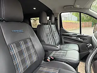 Used 2019 Ford Transit Custom Limited Crew Cab Black - Interior and Exterior details 12