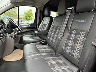 Used 2019 Ford Transit Custom Limited Crew Cab Black - Interior and Exterior details 9