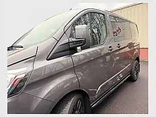 Used 2019 Ford Transit Custom Limited Crew Van Double Cab Grey - Interior and Exterior details 11