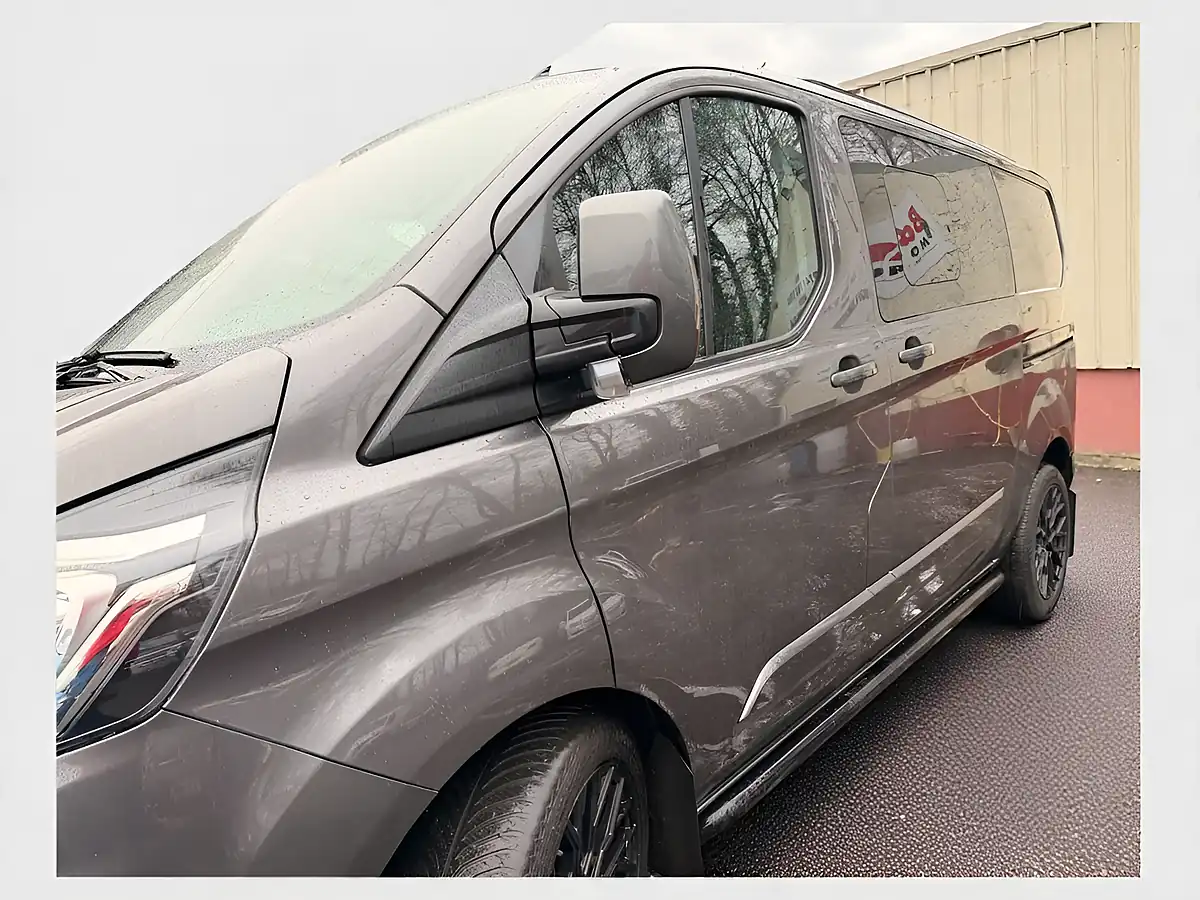 Used 2019 Ford Transit Custom Limited Crew Van Double Cab Grey - Interior and Exterior details 11