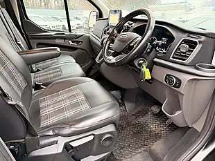Used 2019 Ford Transit Custom Limited Crew Van Double Cab Grey - Interior and Exterior details 19