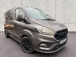 Used 2019 Ford Transit Custom Limited Crew Van Double Cab Grey - Interior and Exterior details 2