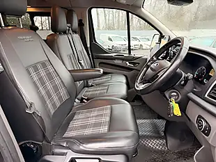 Used 2019 Ford Transit Custom Limited Crew Van Double Cab Grey - Interior and Exterior details 20