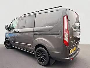 Used 2019 Ford Transit Custom Limited Crew Van Double Cab Grey - Interior and Exterior details 4