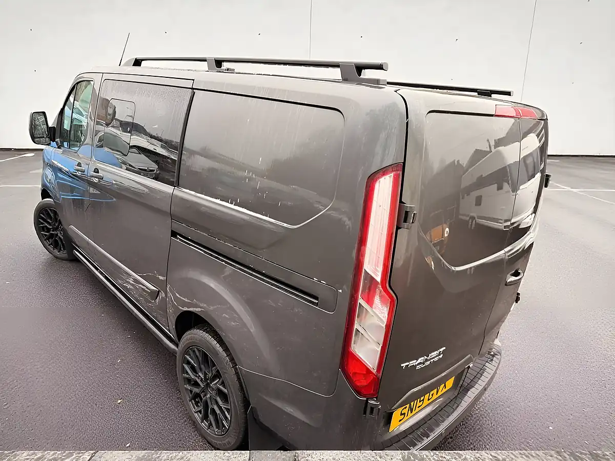 Used 2019 Ford Transit Custom Limited Crew Van Double Cab Grey - Interior and Exterior details 7