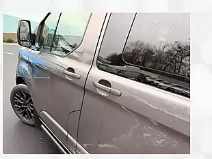 Used 2019 Ford Transit Custom Limited Crew Van Double Cab Grey - Interior and Exterior details 9