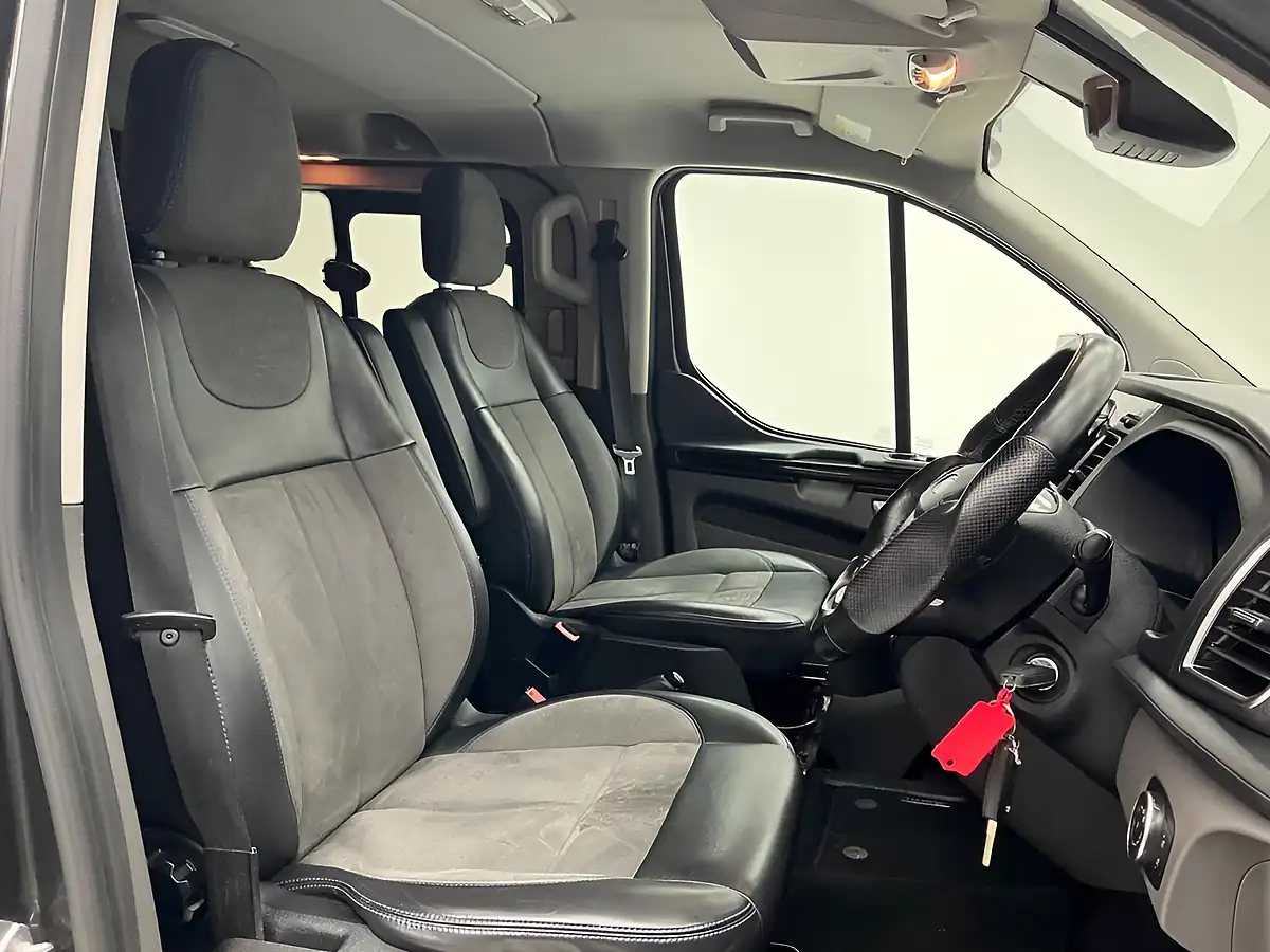 Used 2019 Ford Transit Custom Limited Crew Van Double Cab Magnetic Grey - Interior and Exterior details 12