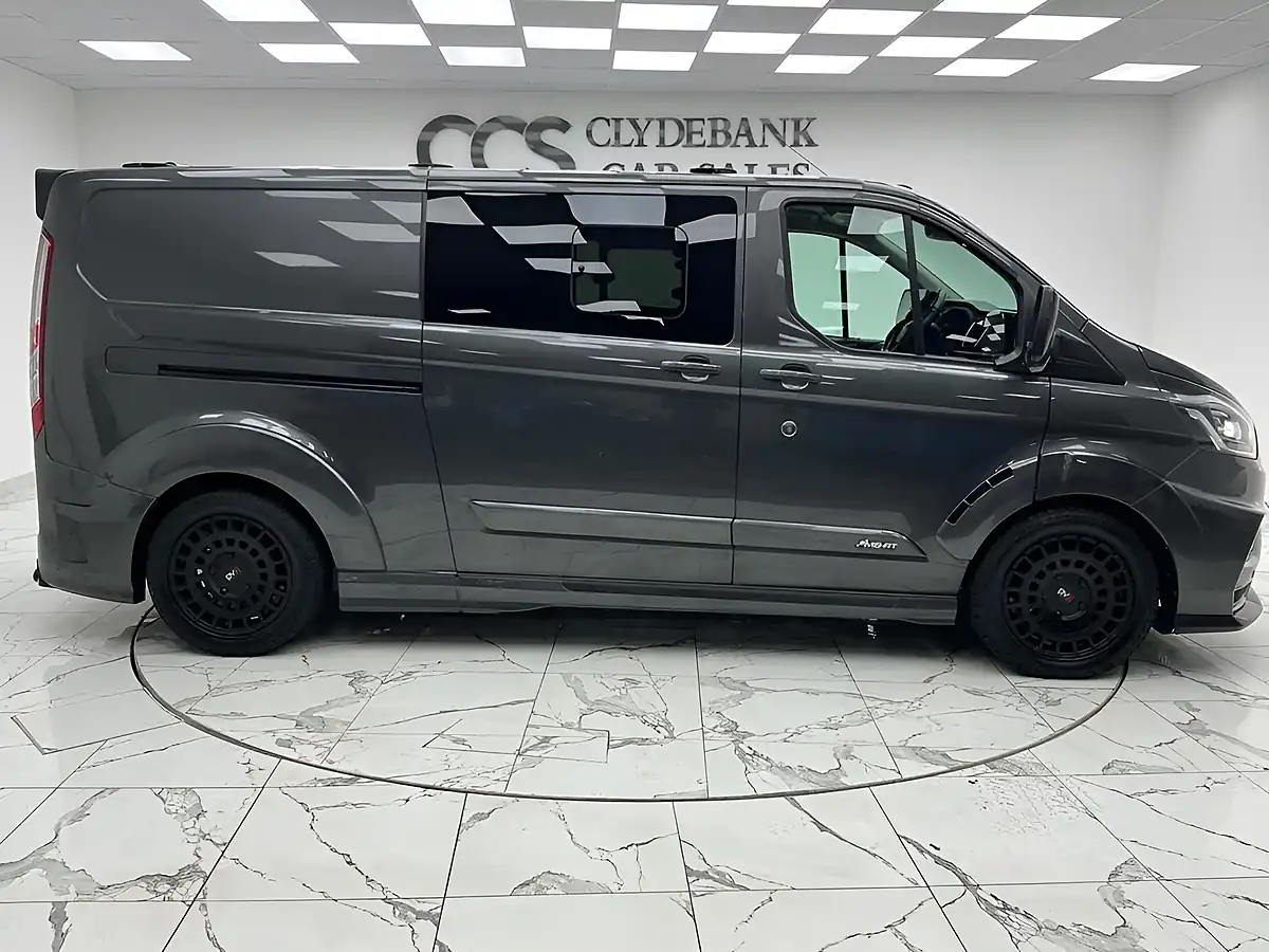 Used 2019 Ford Transit Custom Limited Crew Van Double Cab Magnetic Grey - Interior and Exterior details 2
