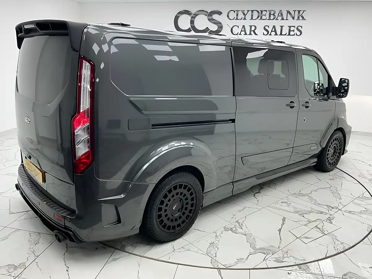 Used 2019 Ford Transit Custom Limited Crew Van Double Cab Magnetic Grey - Interior and Exterior details 3