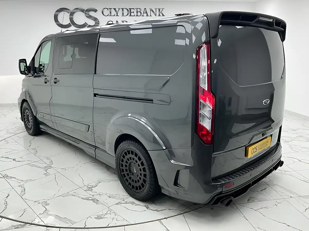 Used 2019 Ford Transit Custom Limited Crew Van Double Cab Magnetic Grey - Interior and Exterior details 5