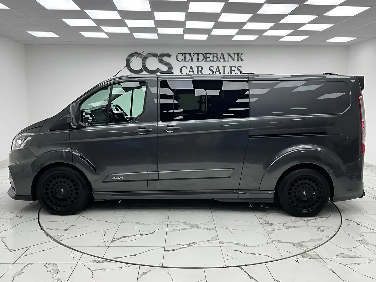 Used 2019 Ford Transit Custom Limited Crew Van Double Cab Magnetic Grey - Interior and Exterior details 6
