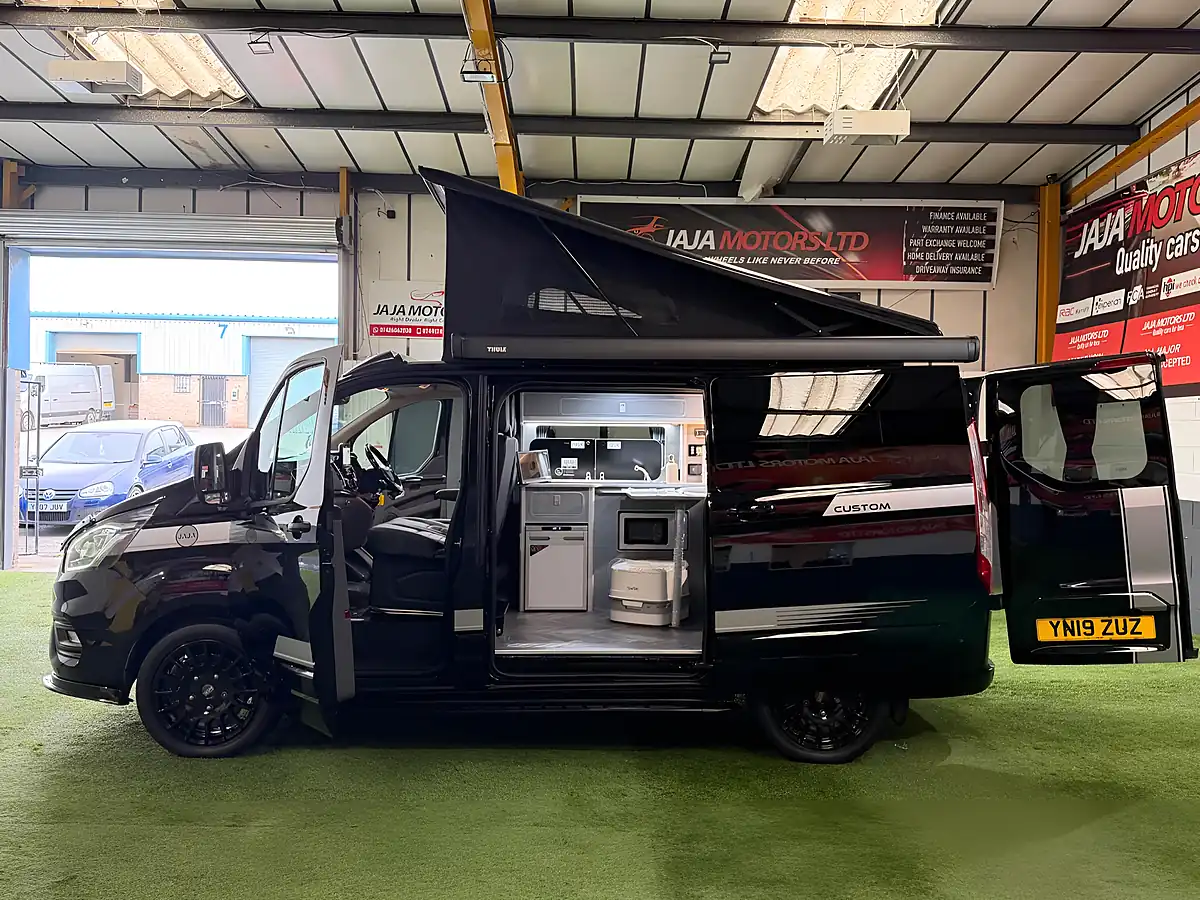 Used 2019 Ford Transit Custom Limited Edition Black - Interior and Exterior details 6