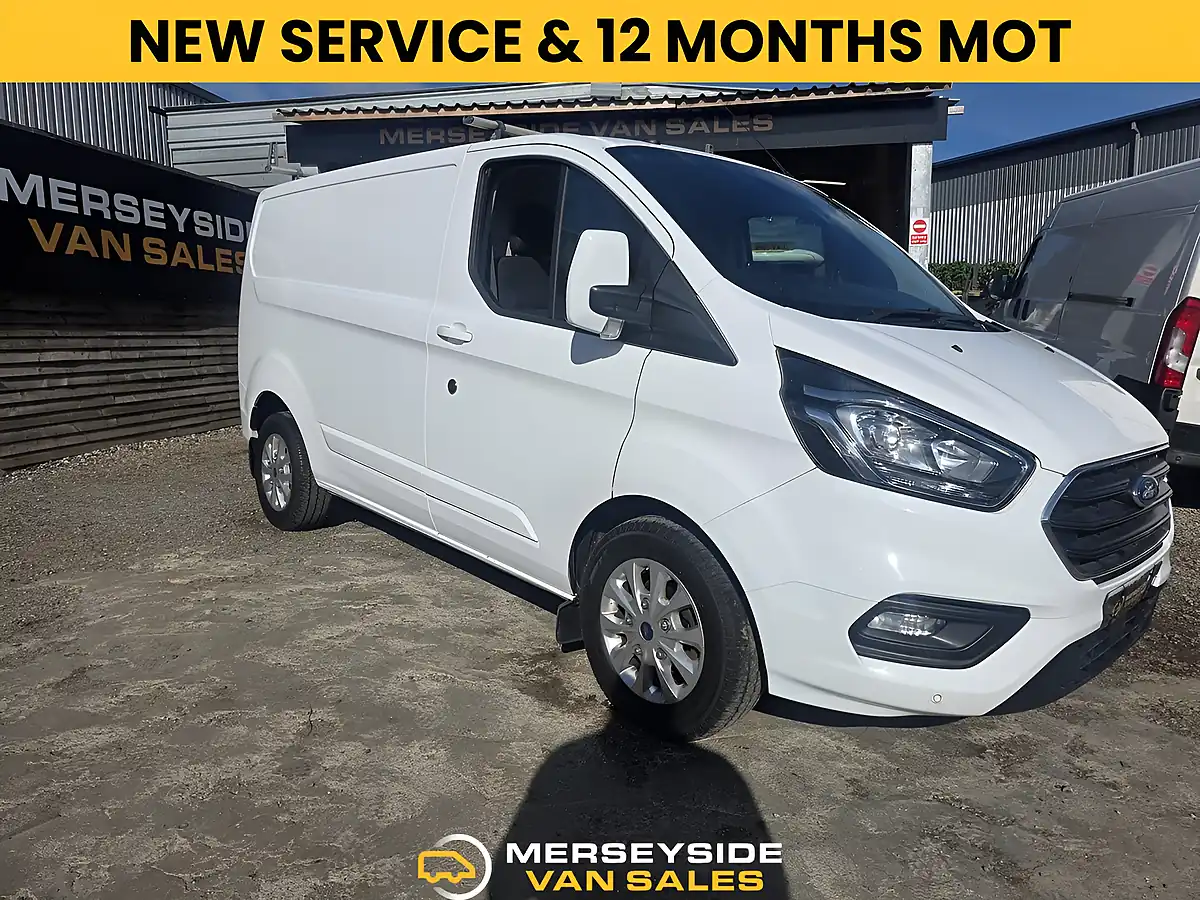 Used 2019 Ford Transit Custom Limited L1 H1 White - Front View