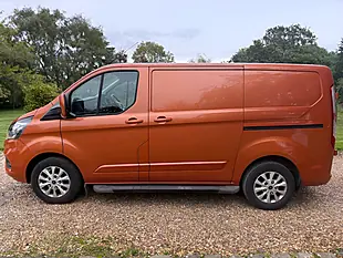 Used 2019 Ford Transit Custom Limited Orange - Interior and Exterior details 2