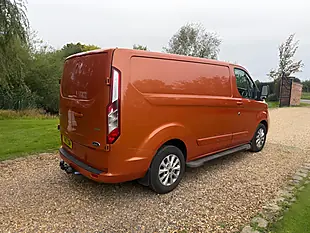 Used 2019 Ford Transit Custom Limited Orange - Interior and Exterior details 5