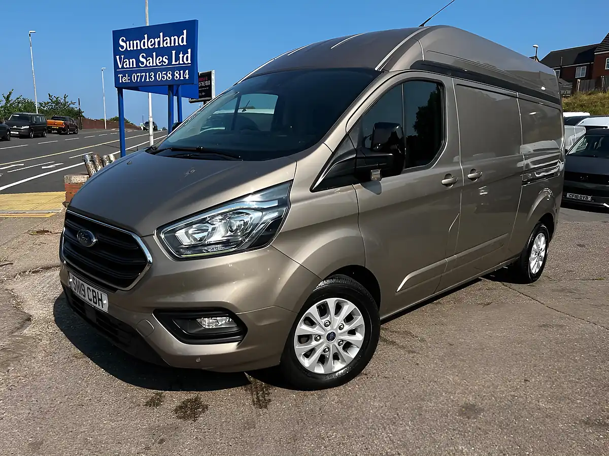 Used 2019 Ford Transit Custom Limited Silver - Front View