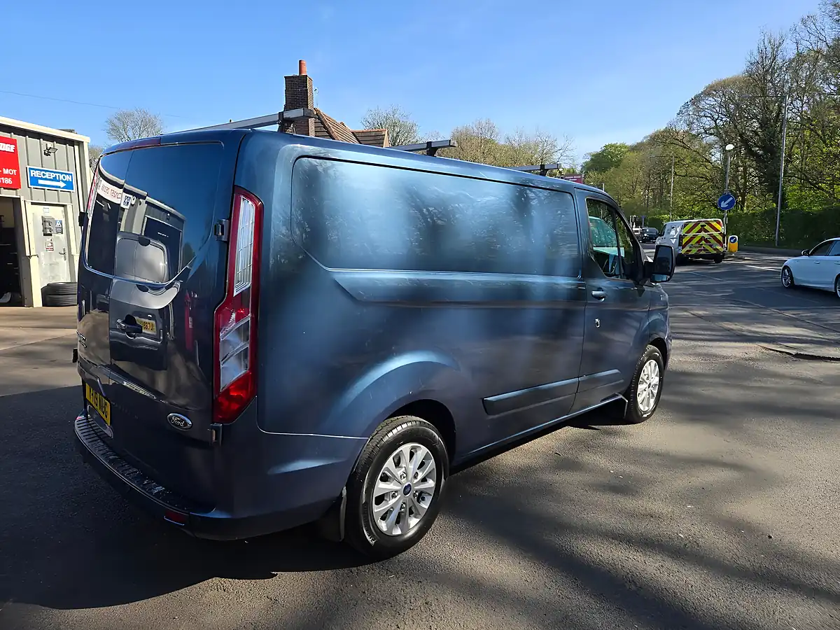 Used 2019 Ford Transit Custom Low Roof Limited Blue - Interior and Exterior details 9
