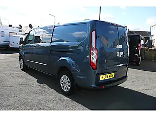 Used 2019 Ford Transit Custom Lwb L2H1 Crew Cab Blue - Interior and Exterior details 5