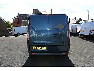 Used 2019 Ford Transit Custom Lwb L2H1 Crew Cab Blue - Interior and Exterior details 7