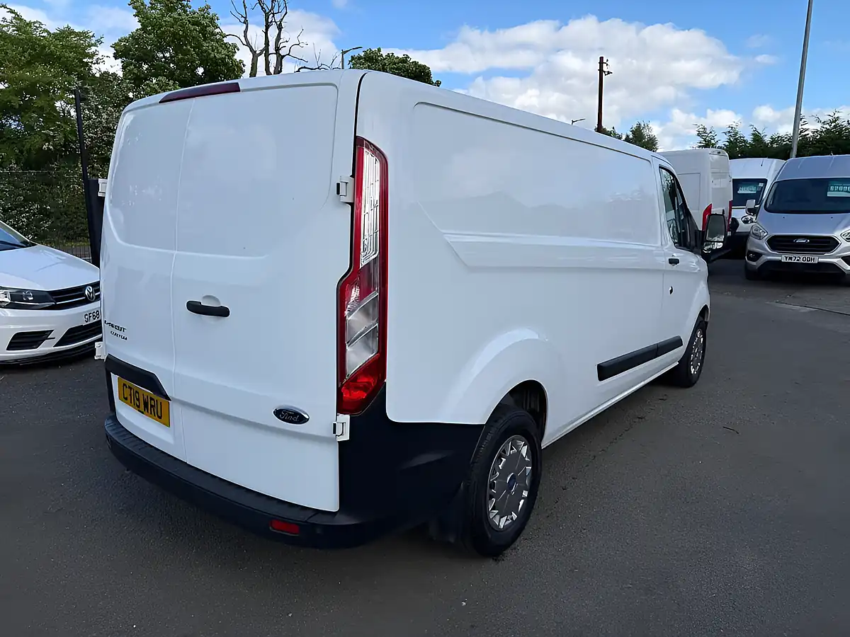 Used 2019 Ford Transit Custom Panel Van White - Interior and Exterior details 2