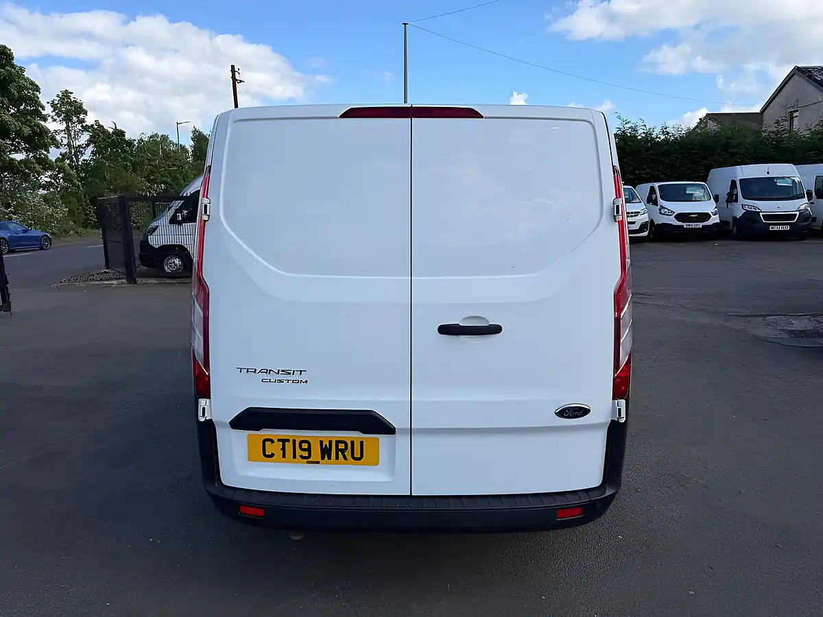 Used 2019 Ford Transit Custom Panel Van White - Interior and Exterior details 8