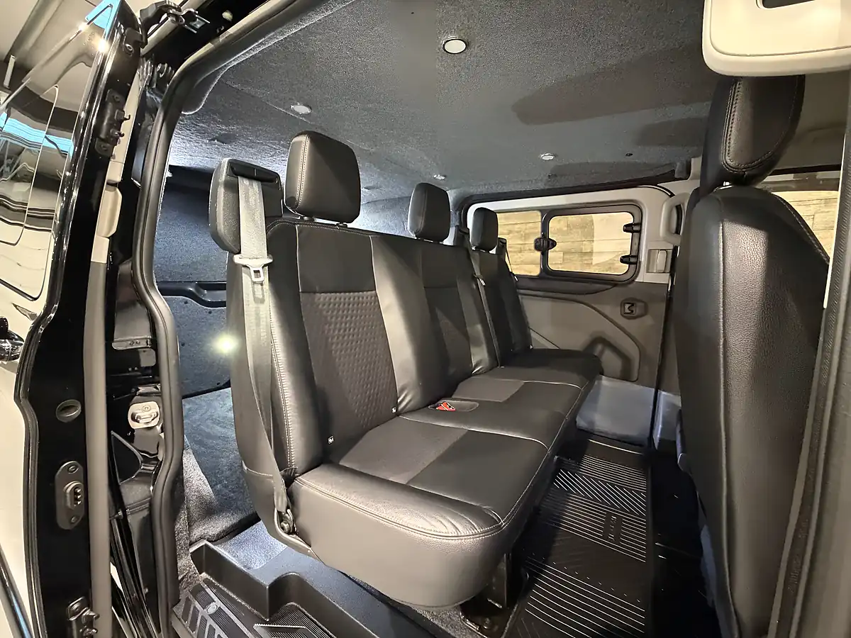 Used 2019 Ford Transit Custom Sport Crew Black - Interior and Exterior details 13