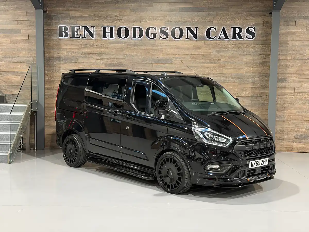 Used 2019 Ford Transit Custom Sport Crew Black - Interior and Exterior details 2