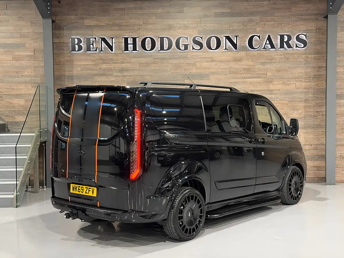 Used 2019 Ford Transit Custom Sport Crew Black - Interior and Exterior details 3
