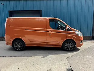 Used 2019 Ford Transit Custom Sport Orange - Interior and Exterior details 2