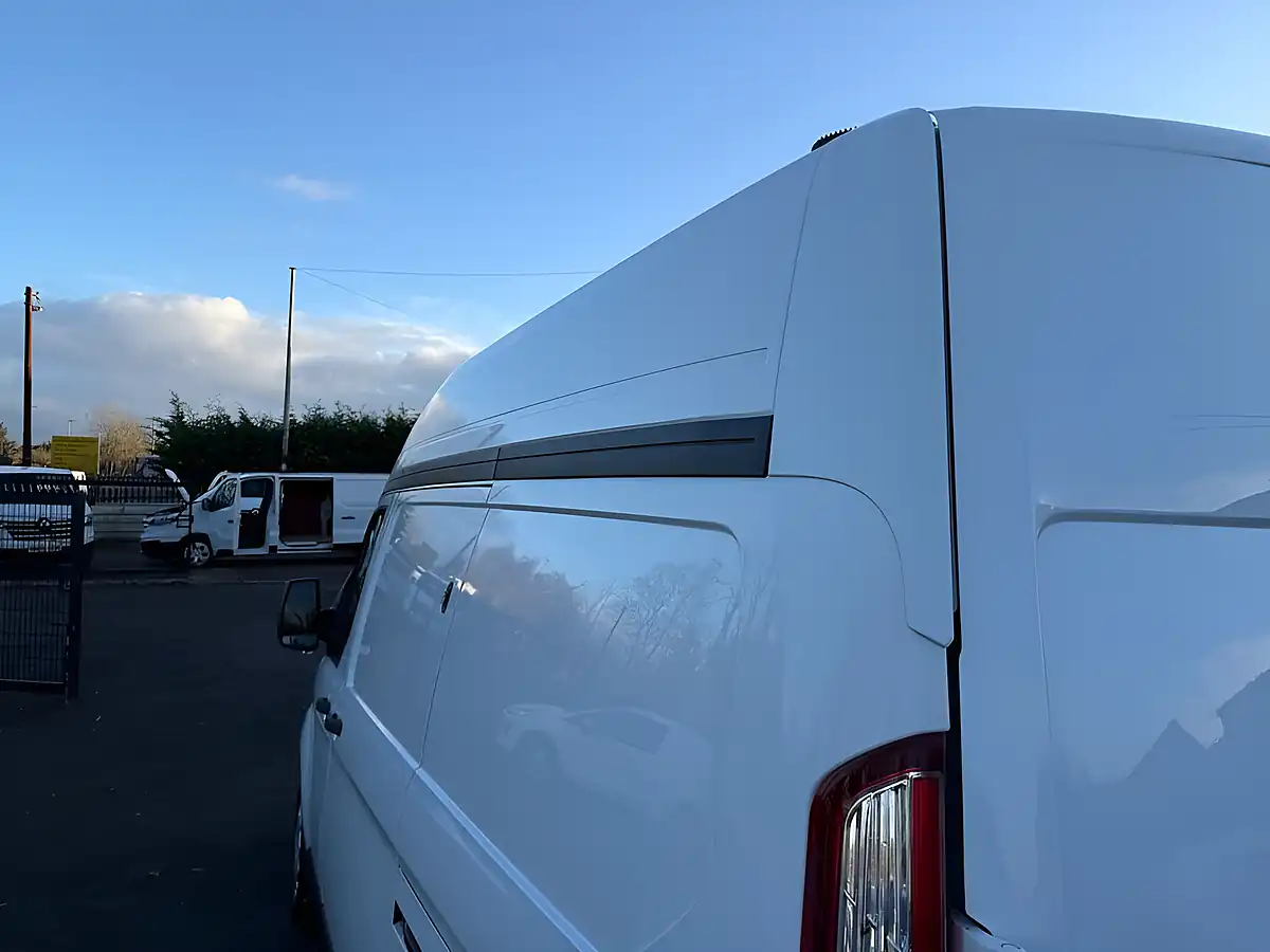 Used 2019 Ford Transit Custom Swb High Roof L1 H2 Panel Van White - Interior and Exterior details 12