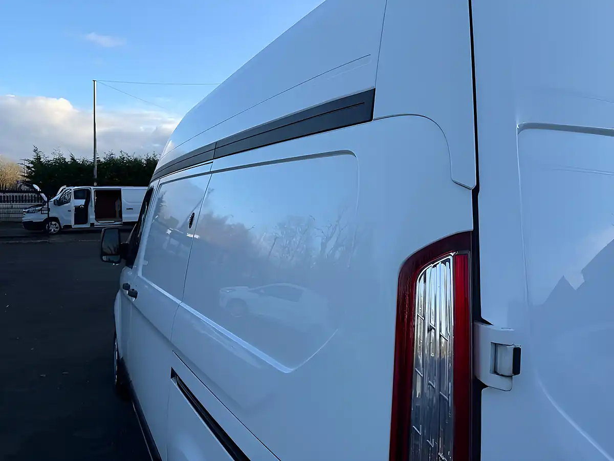 Used 2019 Ford Transit Custom Swb High Roof L1 H2 Panel Van White - Interior and Exterior details 13