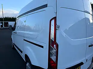Used 2019 Ford Transit Custom Swb High Roof L1 H2 Panel Van White - Interior and Exterior details 15