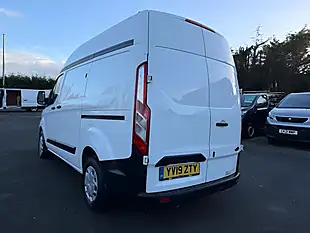Used 2019 Ford Transit Custom Swb High Roof L1 H2 Panel Van White - Interior and Exterior details 17