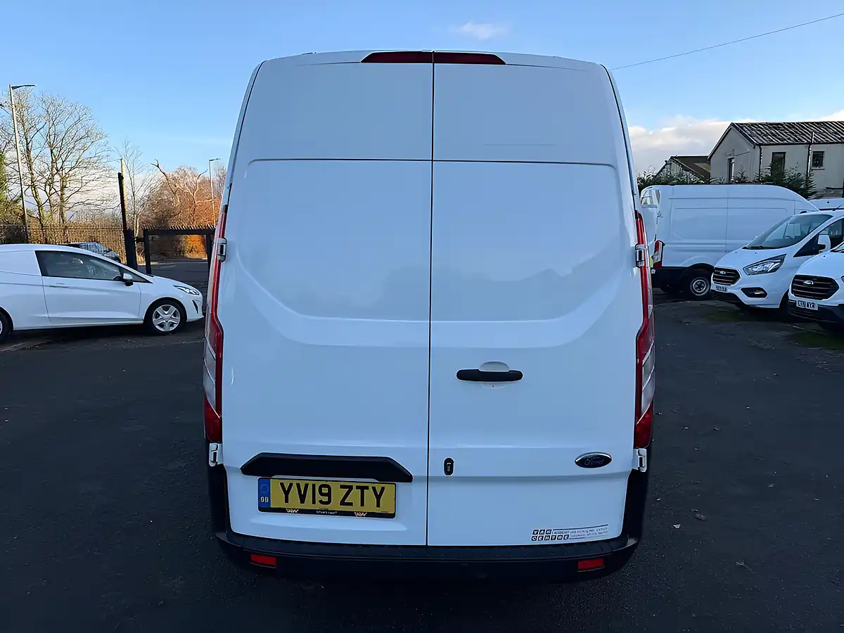 Used 2019 Ford Transit Custom Swb High Roof L1 H2 Panel Van White - Interior and Exterior details 19