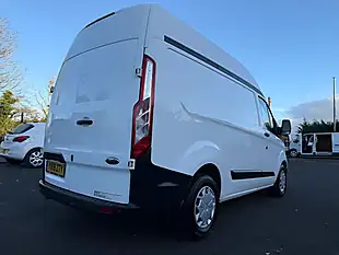 Used 2019 Ford Transit Custom Swb High Roof L1 H2 Panel Van White - Interior and Exterior details 20