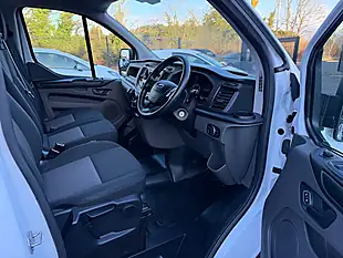 Used 2019 Ford Transit Custom Swb High Roof L1 H2 Panel Van White - Interior and Exterior details 3