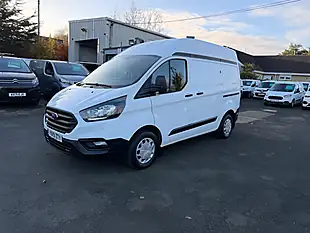 Used 2019 Ford Transit Custom Swb High Roof L1 H2 Panel Van White - Interior and Exterior details 6