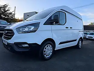 Used 2019 Ford Transit Custom Swb High Roof L1 H2 Panel Van White - Interior and Exterior details 9