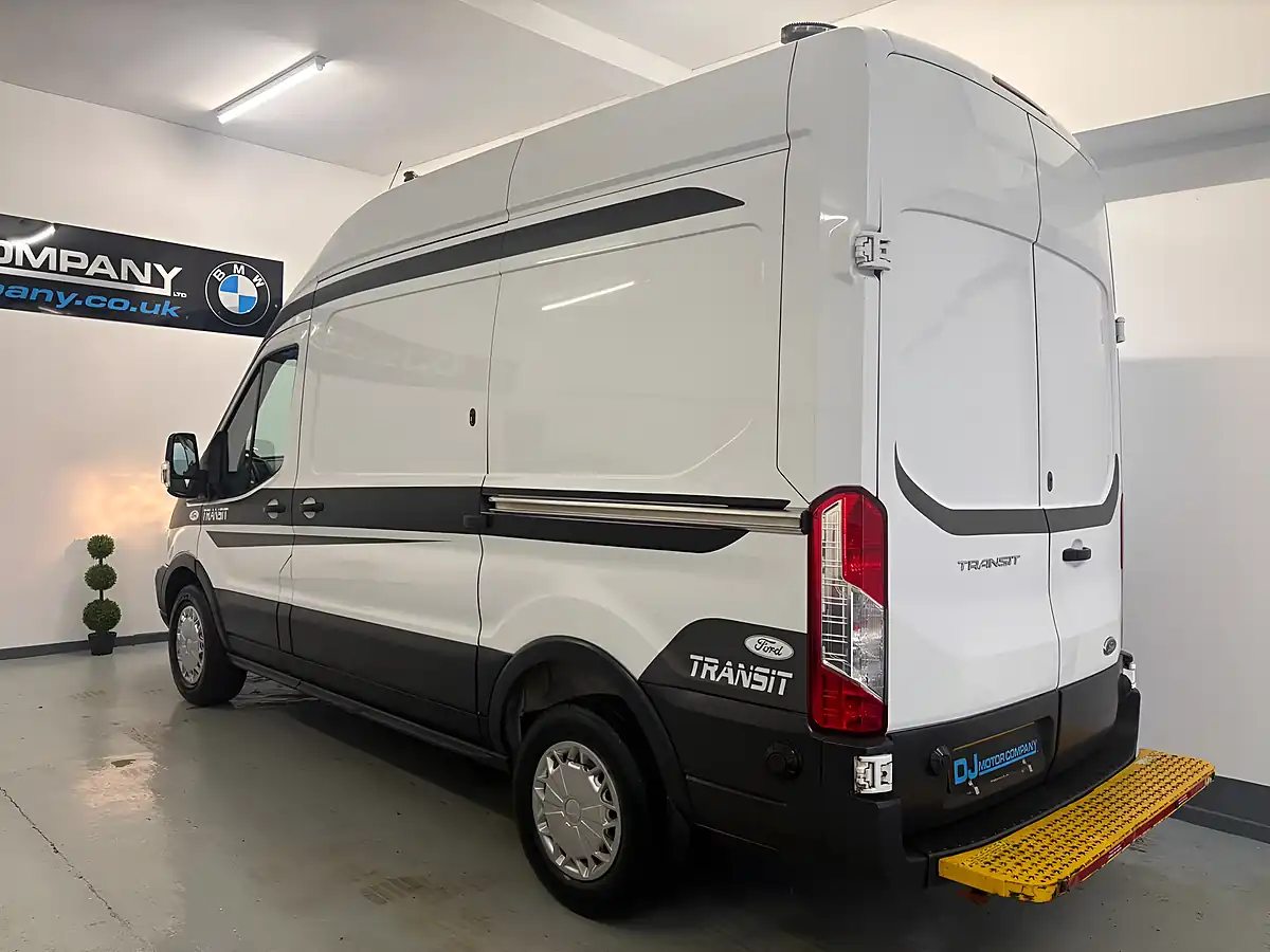 Used 2019 Ford Transit L2 H3 White - Interior and Exterior details 10