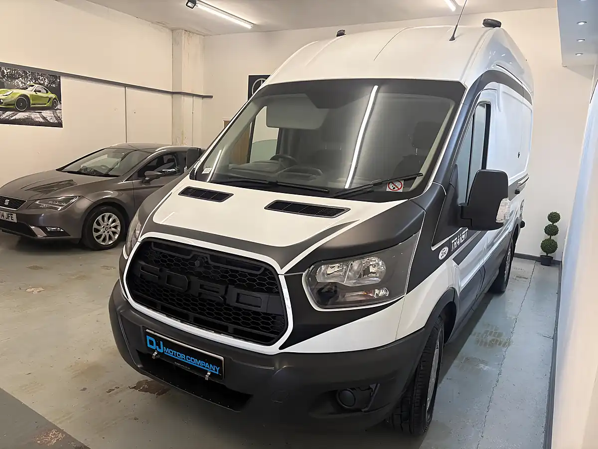 Used 2019 Ford Transit L2 H3 White - Interior and Exterior details 3