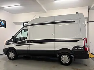 Used 2019 Ford Transit L2 H3 White - Interior and Exterior details 4