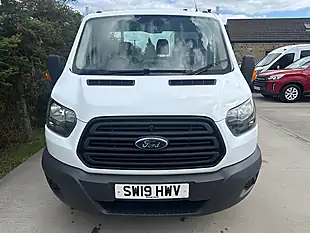 Used 2019 Ford Transit L4 Dropside White - Interior and Exterior details 11