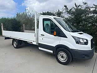 Used 2019 Ford Transit L4 Dropside White - Interior and Exterior details 2