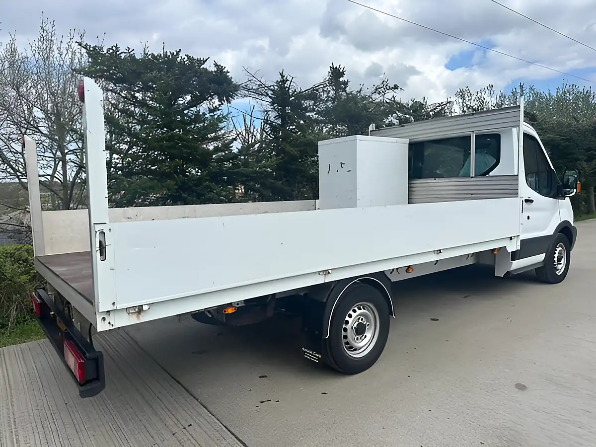 Used 2019 Ford Transit L4 Dropside White - Interior and Exterior details 7