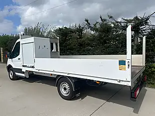 Used 2019 Ford Transit L4 Dropside White - Interior and Exterior details 9
